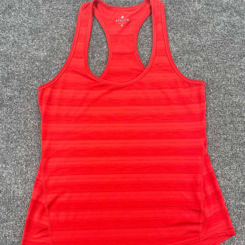 Athleta Workout Tank Top - Women’s Medium - Red